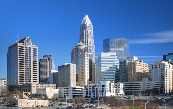 Charlotte, North Carolina city skyline
